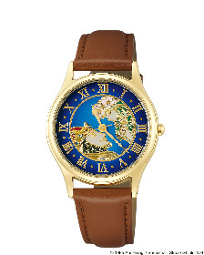 耳をすませば 腕時計 ブラウン×ゴールド | www.jarussi.com.br