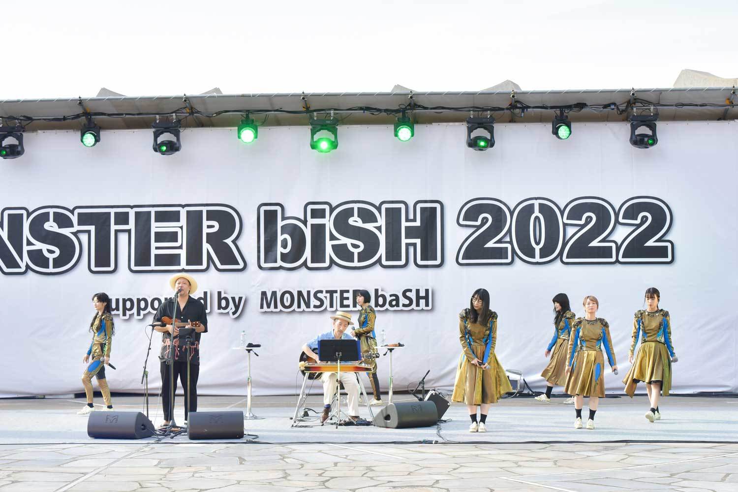 Bishの想いが詰まった Monster Bish 22 初日 キヨサクや真心ブラザーズとの共演に 8年前ではありえないこと Spice Monster Bish 22 最後にもう一度 絶 ｄメニューニュース Nttドコモ