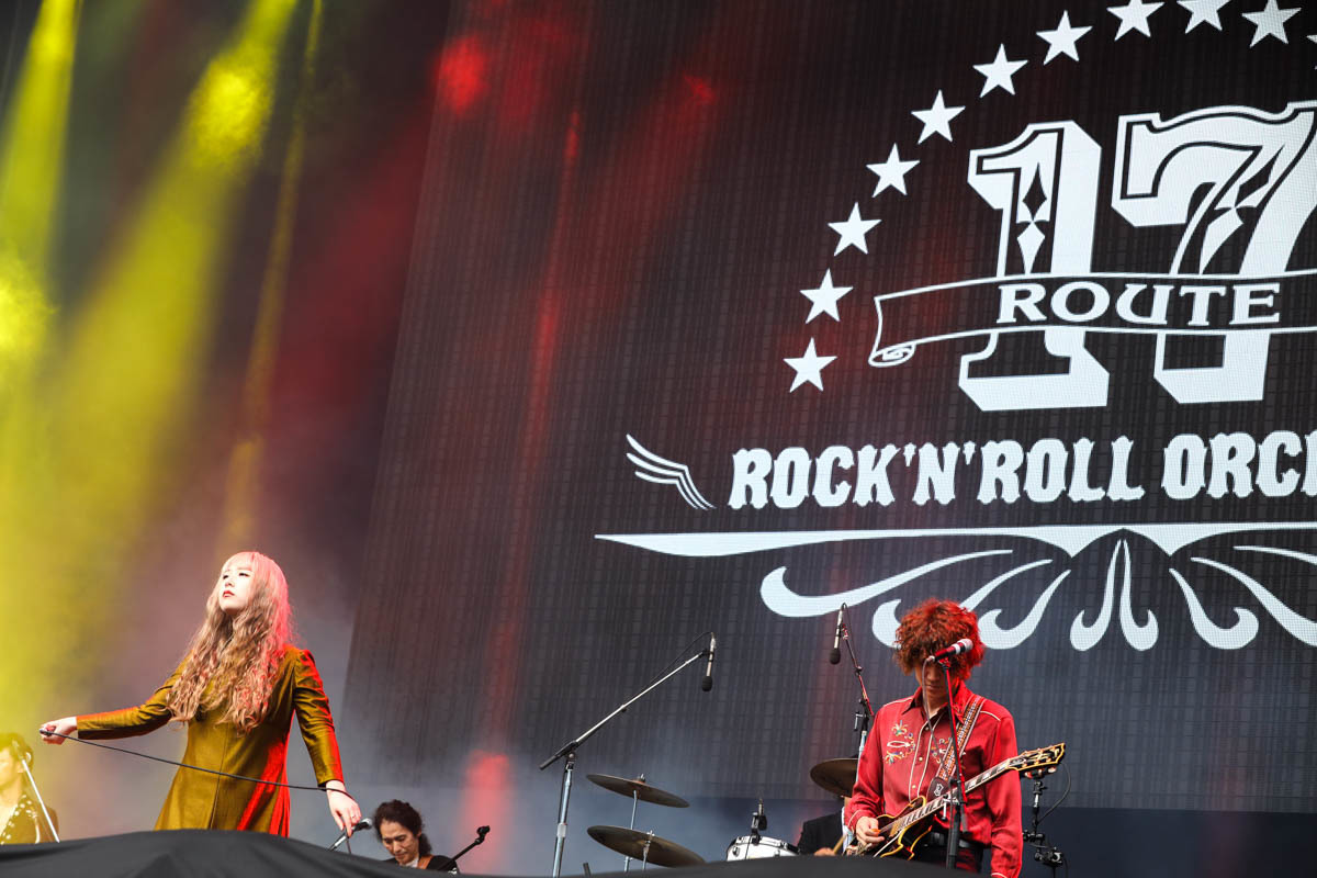 ROUTE 17 Rock'n'Roll ORCHESTRA／GLIM SPANKY 撮影＝風間大洋