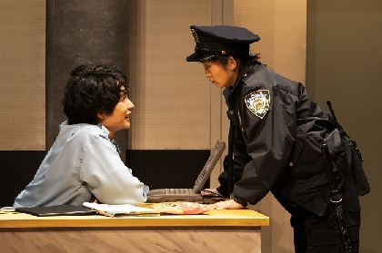 中村 蒼「観劇後に今作について議論してもらえたら」～新国立劇場の演劇『ロビー・ヒーロー』が開幕