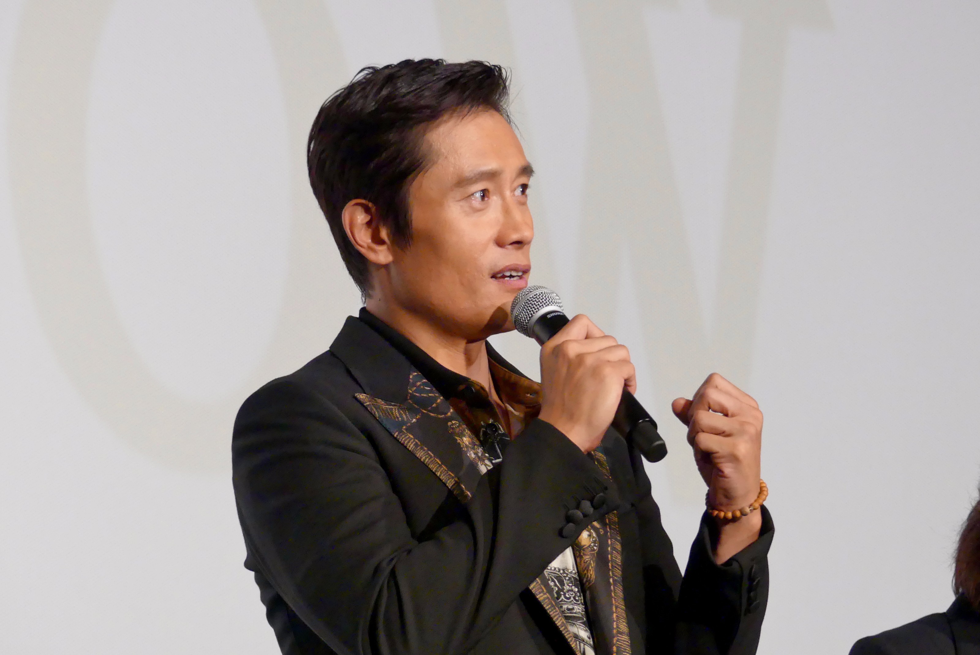 イ・ビョンホン 撮影＝三輪 泰枝