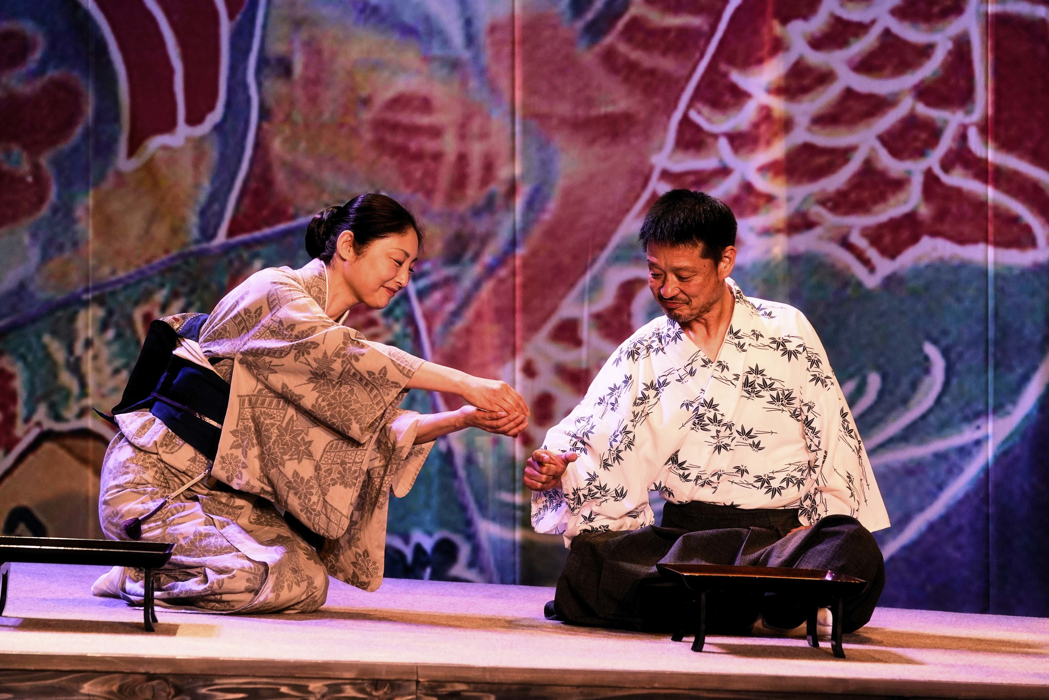 （左から） 常盤貴子、福田転球 撮影：細野晋司