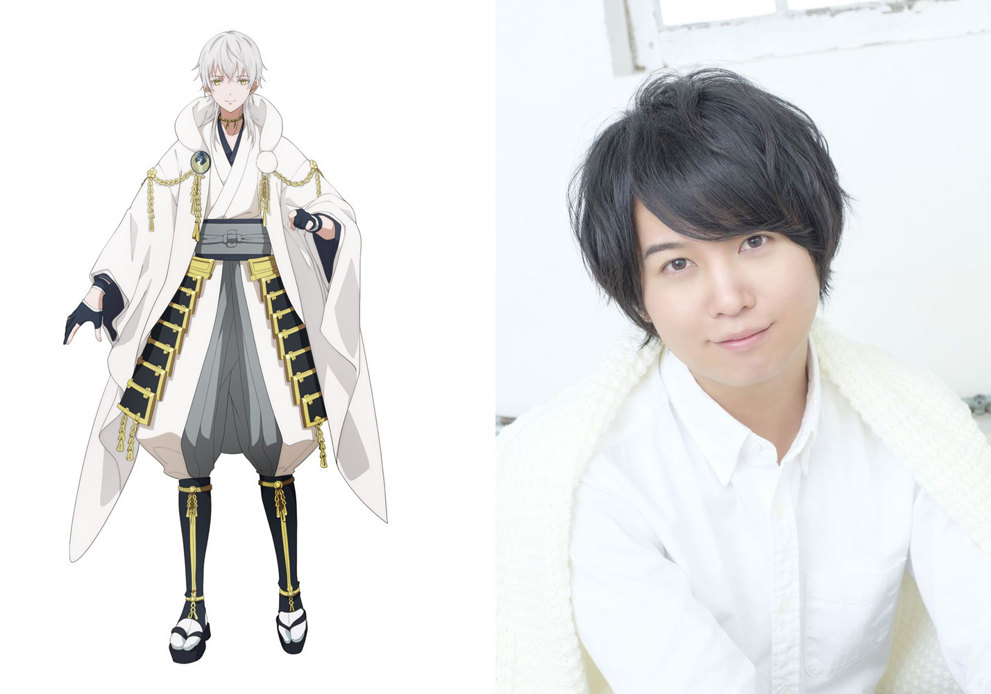 鶴丸国永（CV：斉藤壮馬） （C）2024 NITRO PLUS・EXNOA LLC/『刀剣乱舞 廻』製作委員会