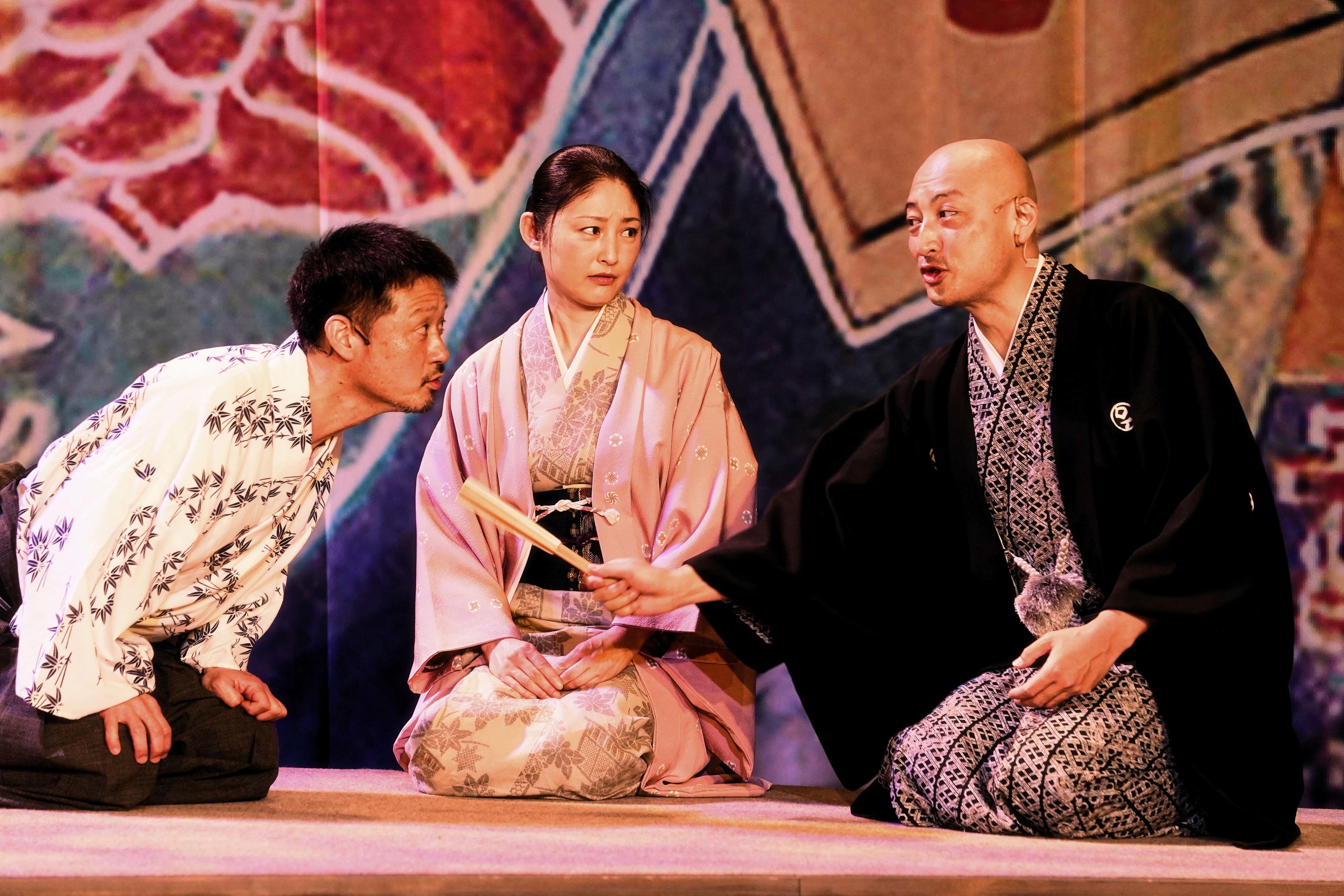 （左から）福田転球、常盤貴子、山内圭哉 撮影：細野晋司