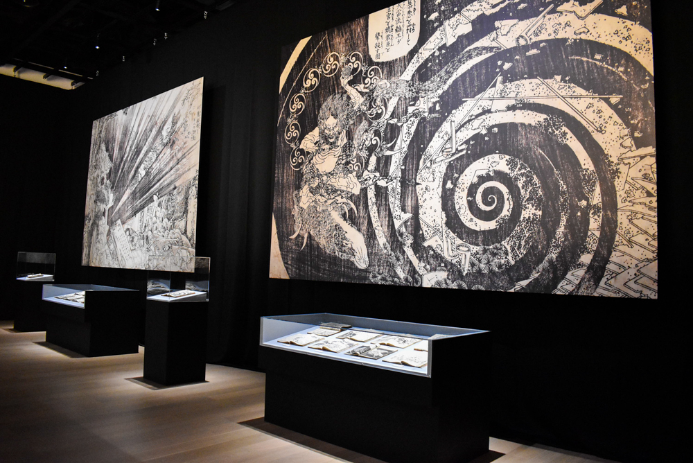 『HOKUSAI―ぜんぶ、北斎のしわざでした。展』展示風景　CREATIVE MUSEUM TOKYO、2025