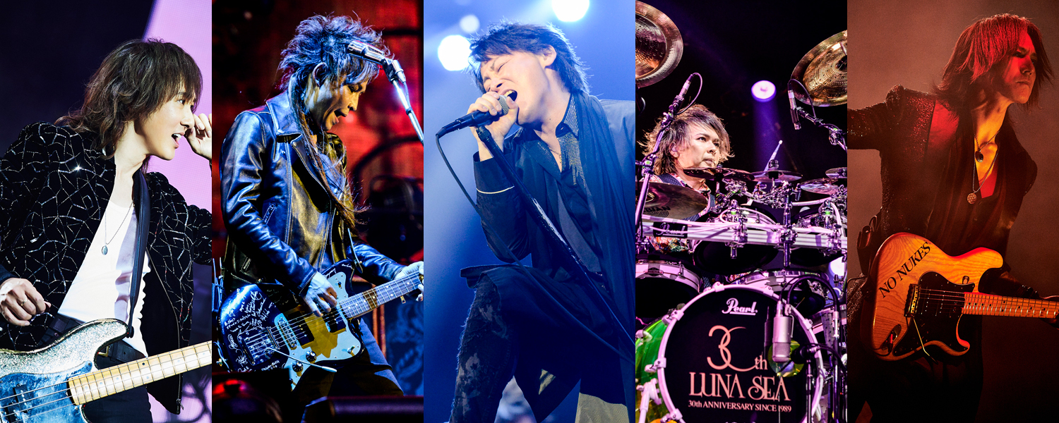 LUNA SEA「30年やって、いまが一番カッコいい！」過去を超え続ける