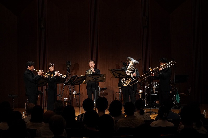 サントリーホール ARKクラシックス　2024：公演5　ARK BRASS （C)N.IKEGAMI