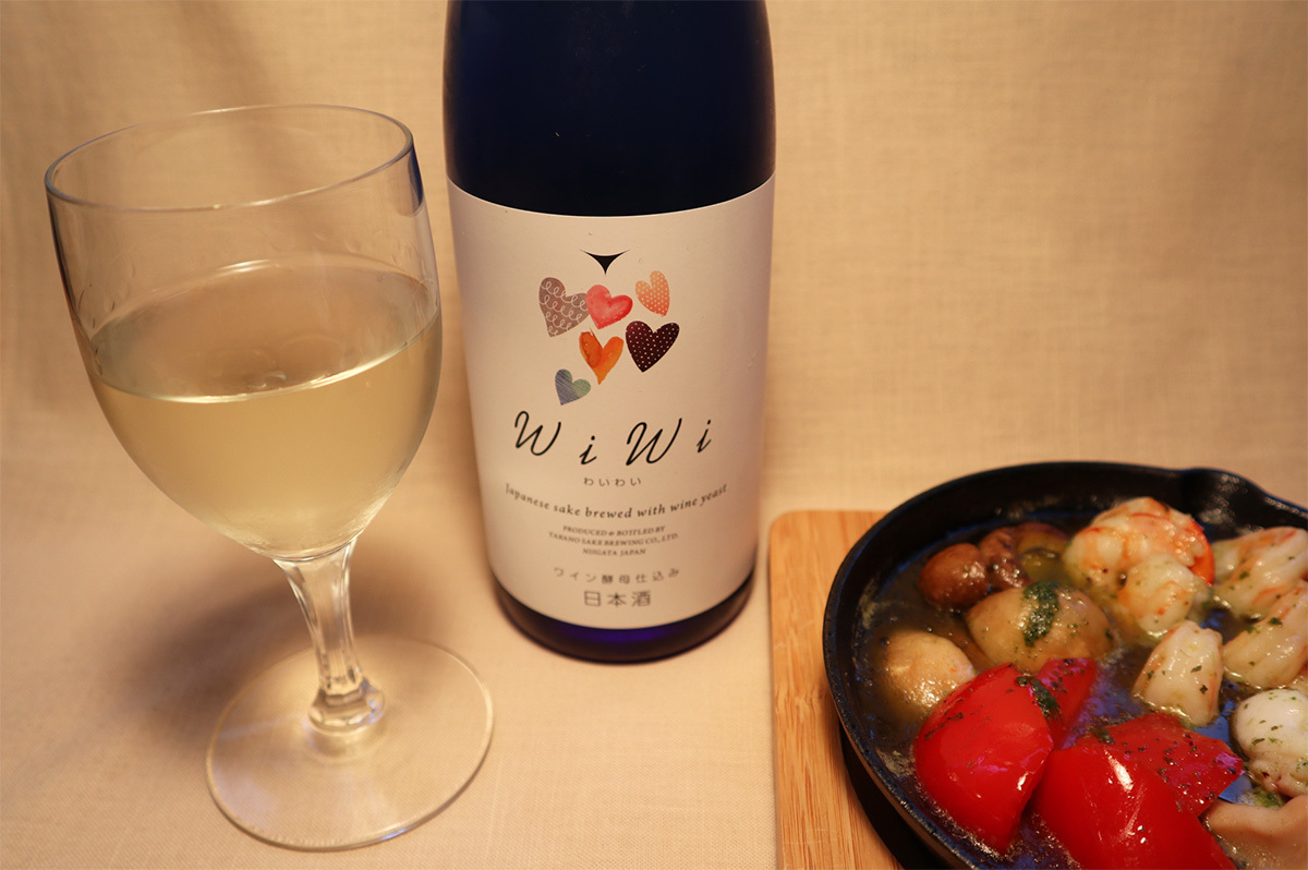 ワイン酵母仕込 純米吟醸 WiWi（わいわい）