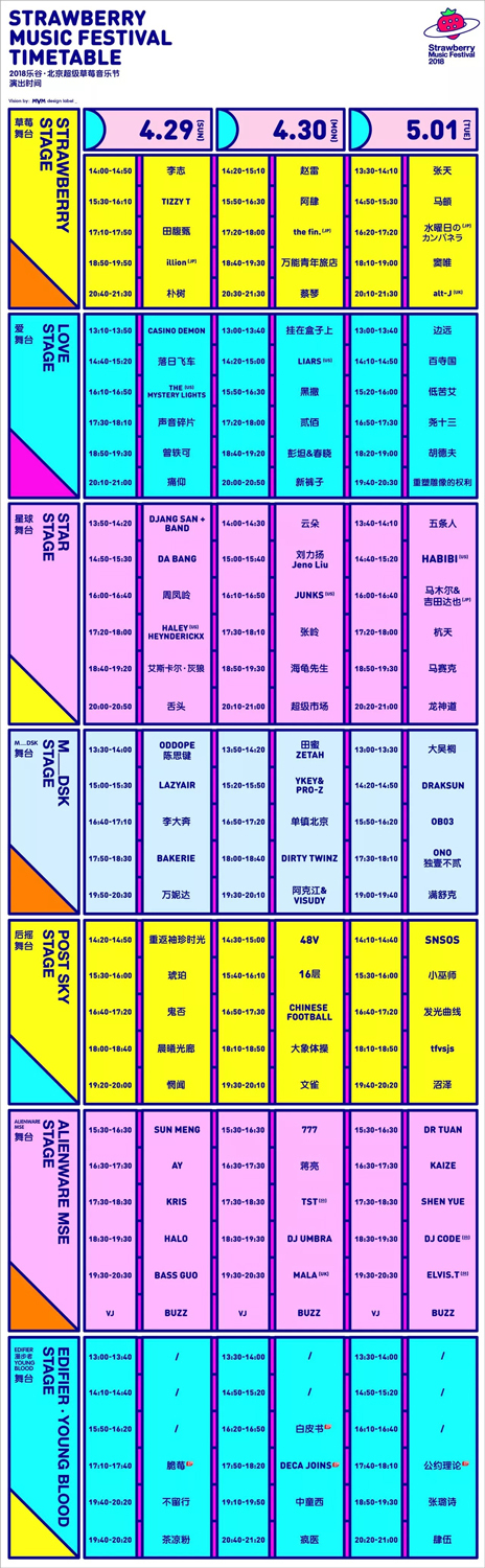 北京タイムテーブル