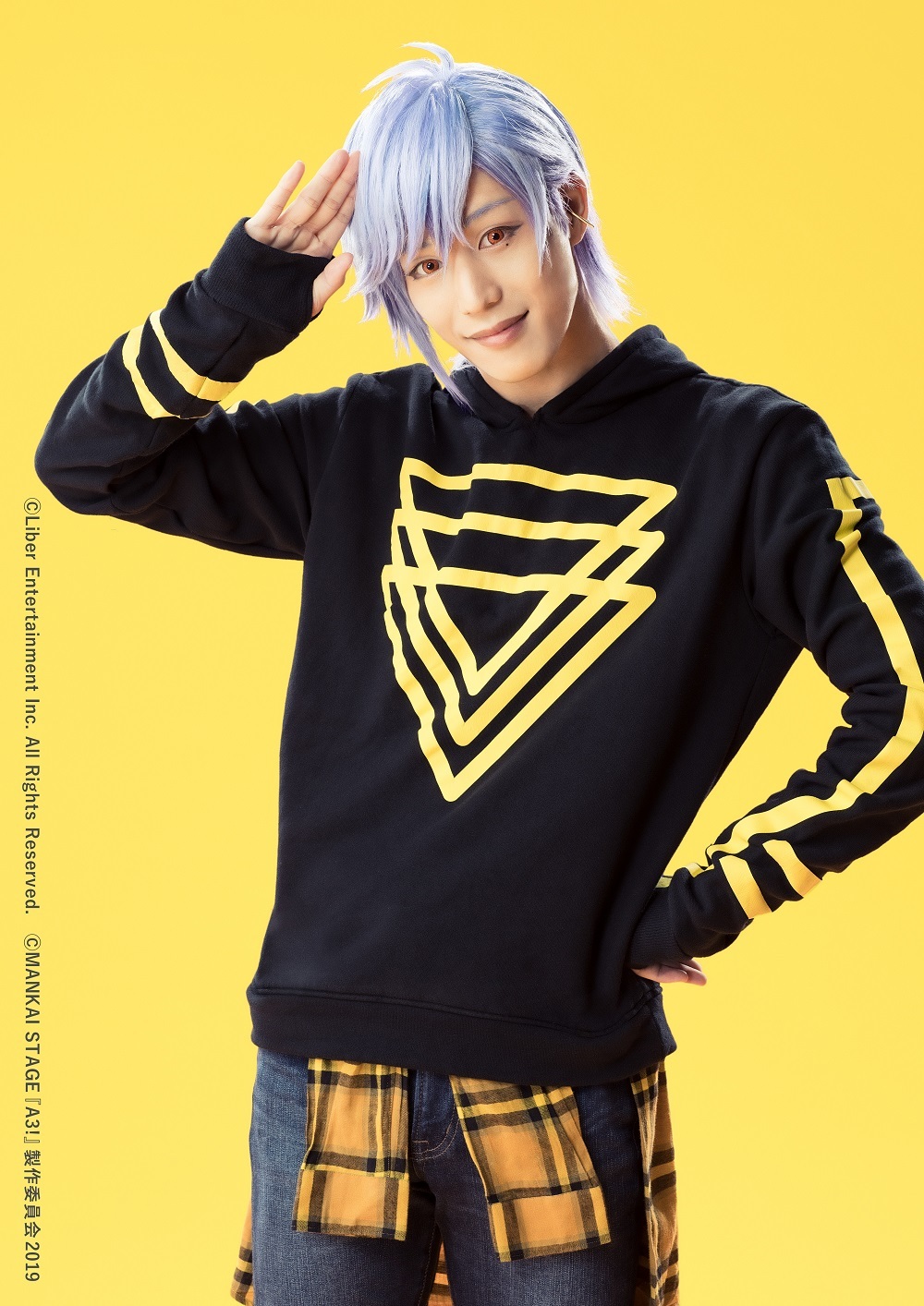 斑鳩三角 役 本田礼生 (C)Liber Entertainment Inc. All Rights Reserved. (C)MANKAI STAGE『A3!』製作委員会 2019