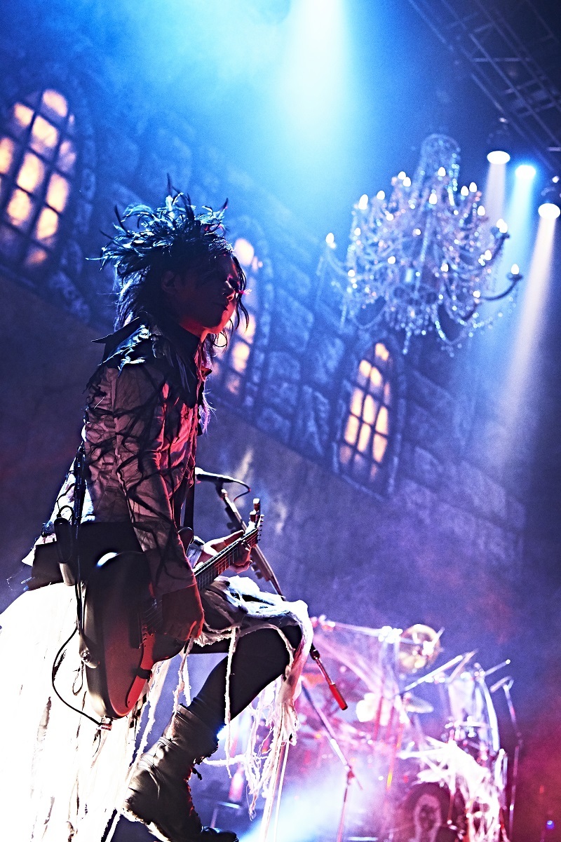 the GazettE/葵　PHOTO BY KEIKO TANABE