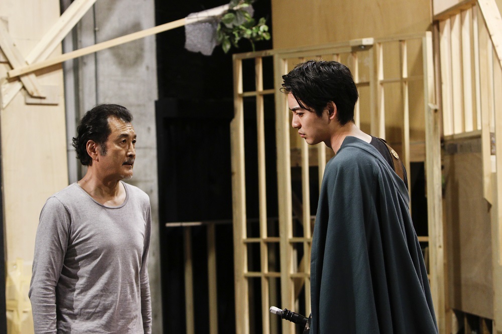 吉田鋼太郎＆大野拓朗(左から) 撮影者 渡部孝弘