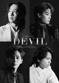 中川晃教、マイケル・K・リー、ハン・ジサン、イ・チュンジュが揃ったシックなメインビジュアルが解禁　ミュージカル『DEVIL』