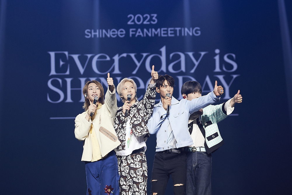 SHINee、約4年8ヵ月月ぶりファンミーティング開催「今年はSHINeeの年 