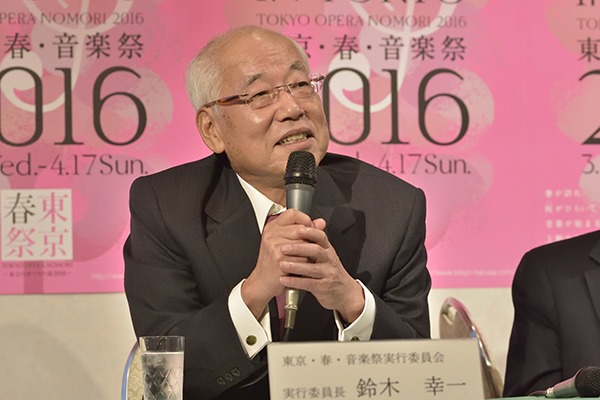 鈴木幸一実行委員長 (c)堀田力丸