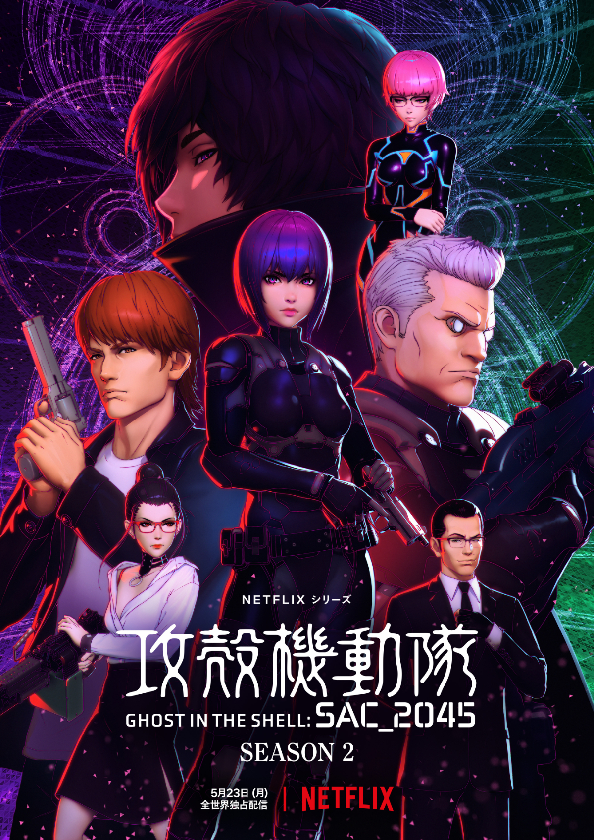 『攻殻機動隊 SAC_2045』シーズン２ビジュアル