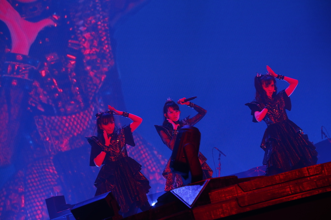 BABYMETAL 撮影＝Tsukasa Miyoshi (Showcase)