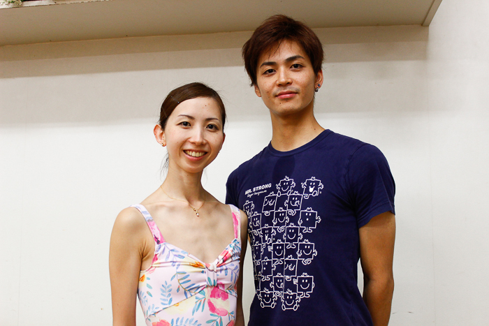 渡辺恭子、林田翔平 撮影：西原朋未