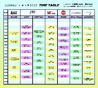 『CONNECT歌舞伎町2022』全61組の出演アーティストとタイムテーブルが決定　Dragon Ash・Kjがゲスト出演