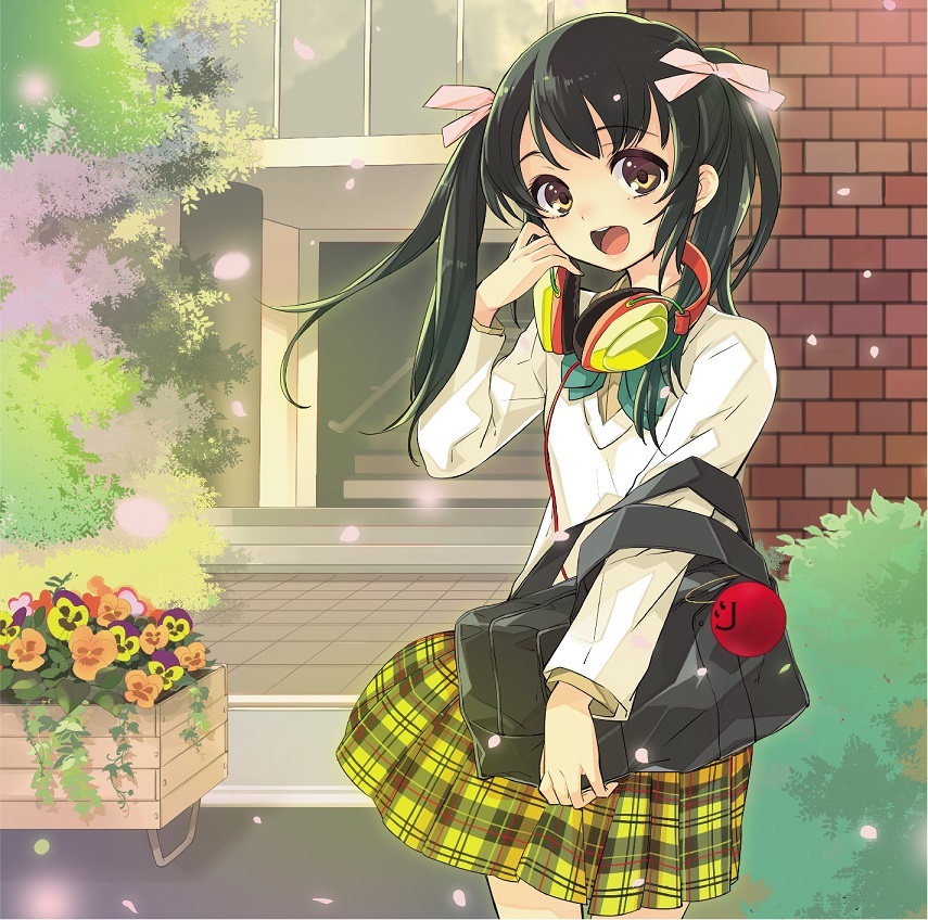 『J-アニソン神曲祭り-パレード- [DJ和in No.1胸熱MIX]』メインビジュアル illustration by いとうのいぢ
