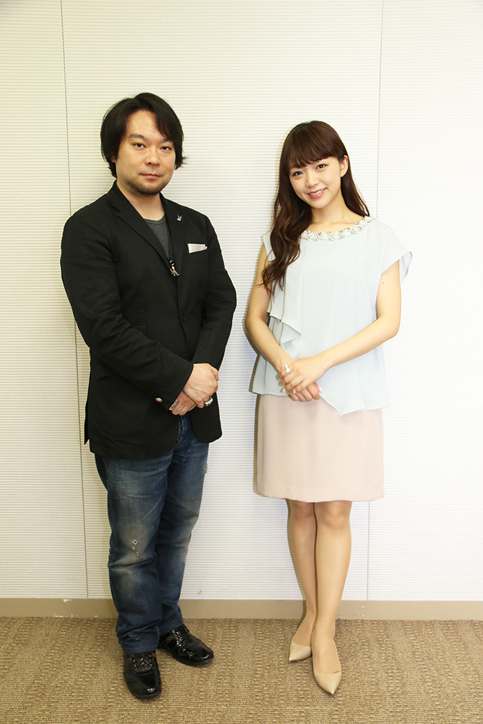 (左から)藤沢文翁、三森すずこ （撮影＝こむらさき）
