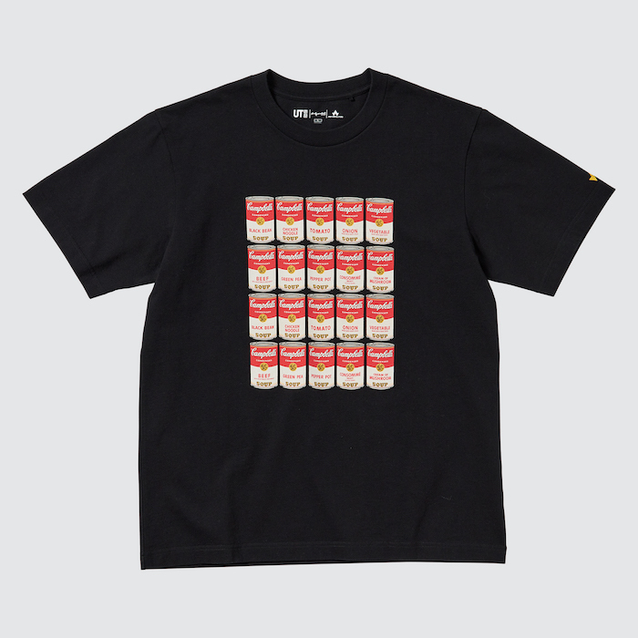 メンズ グラフィックTシャツ　1,500円（税込） (C)/(R)/TM　The Andy Warhol Foundation for the Visual Arts, Inc.