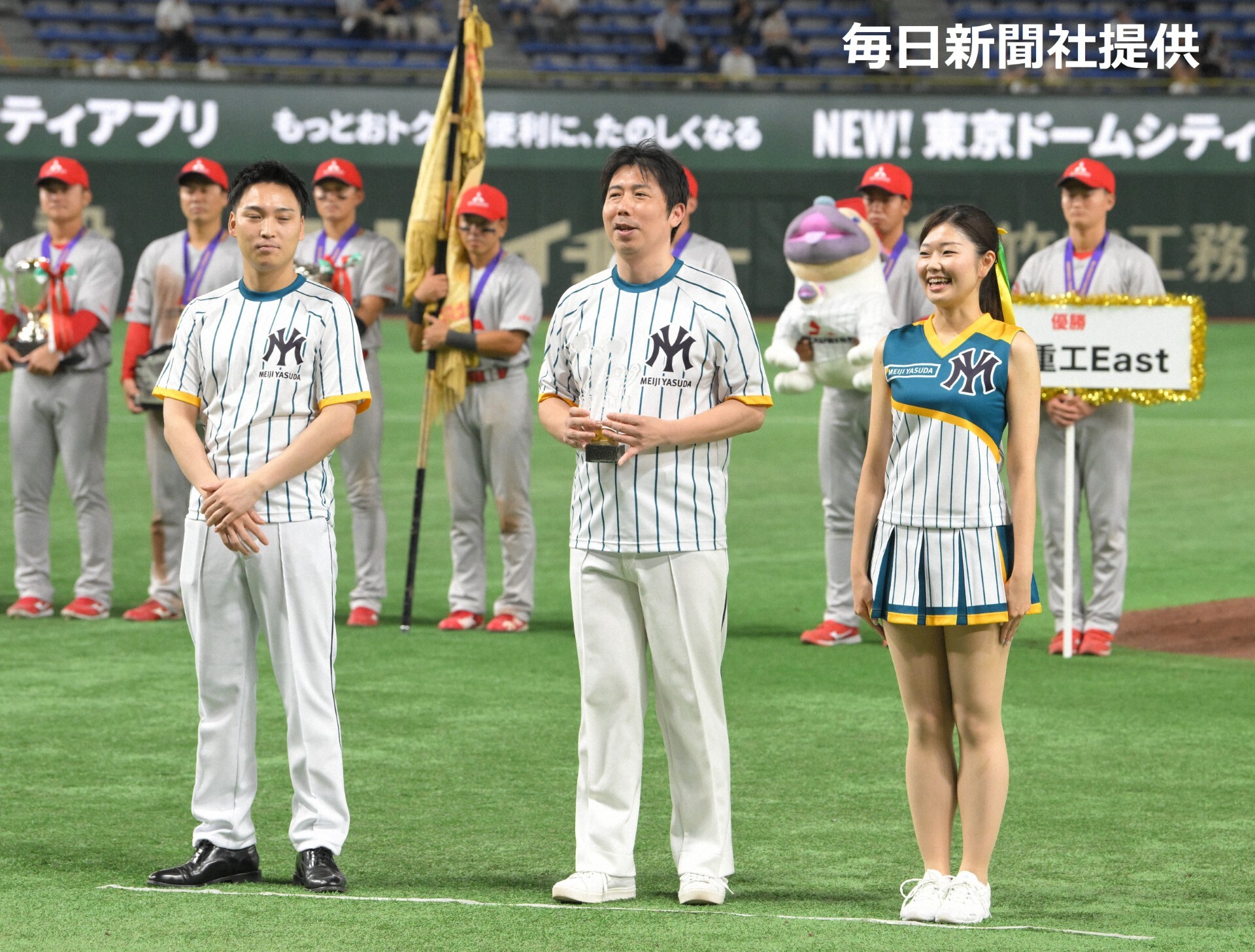 昨年のMIC賞（Most Impressive Cheer）の東京都・明治安田