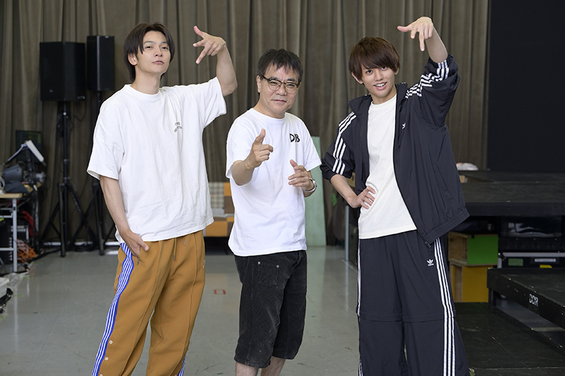 （左から）上田堪大、いとうせいこう、高橋怜也
