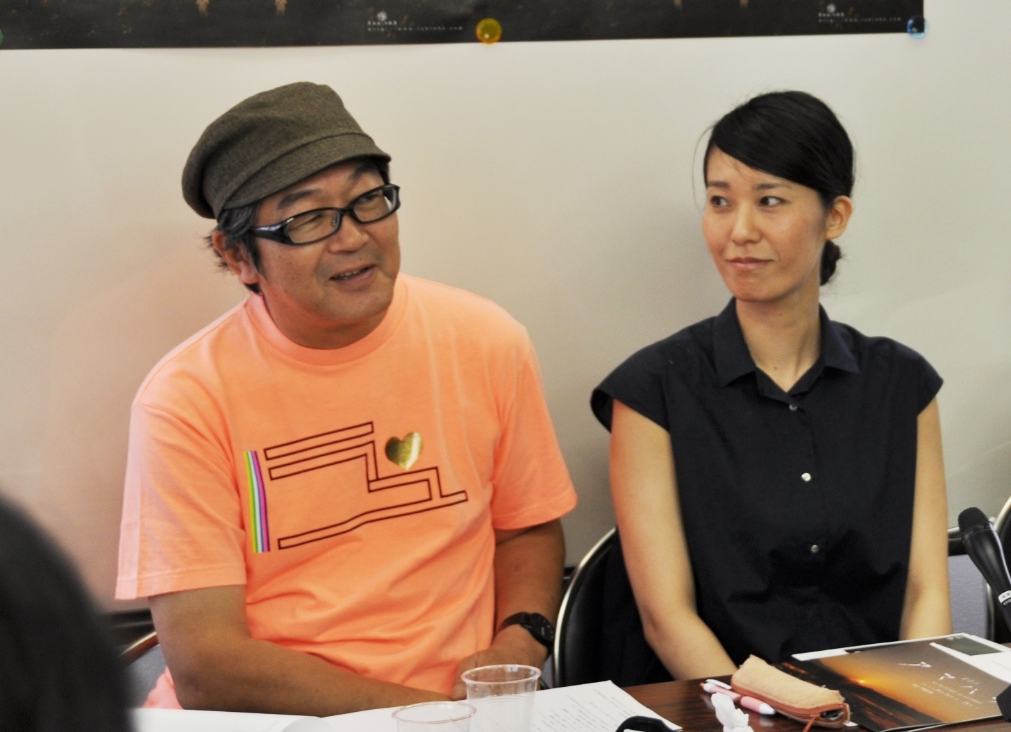 内橋が「松本さんはAB型なのに…」と言うと、制作の山﨑から「実はA型でした」という衝撃の（？）事実が会見中に明らかに。