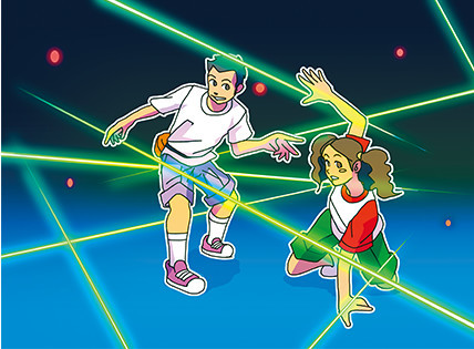 ★レーザー迷路★