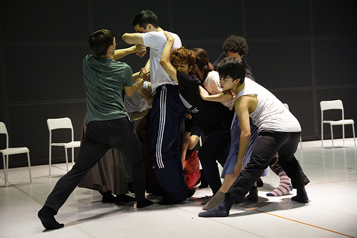 Noism1『Das Zimmer』リハーサル　Photo: Ryu Endo