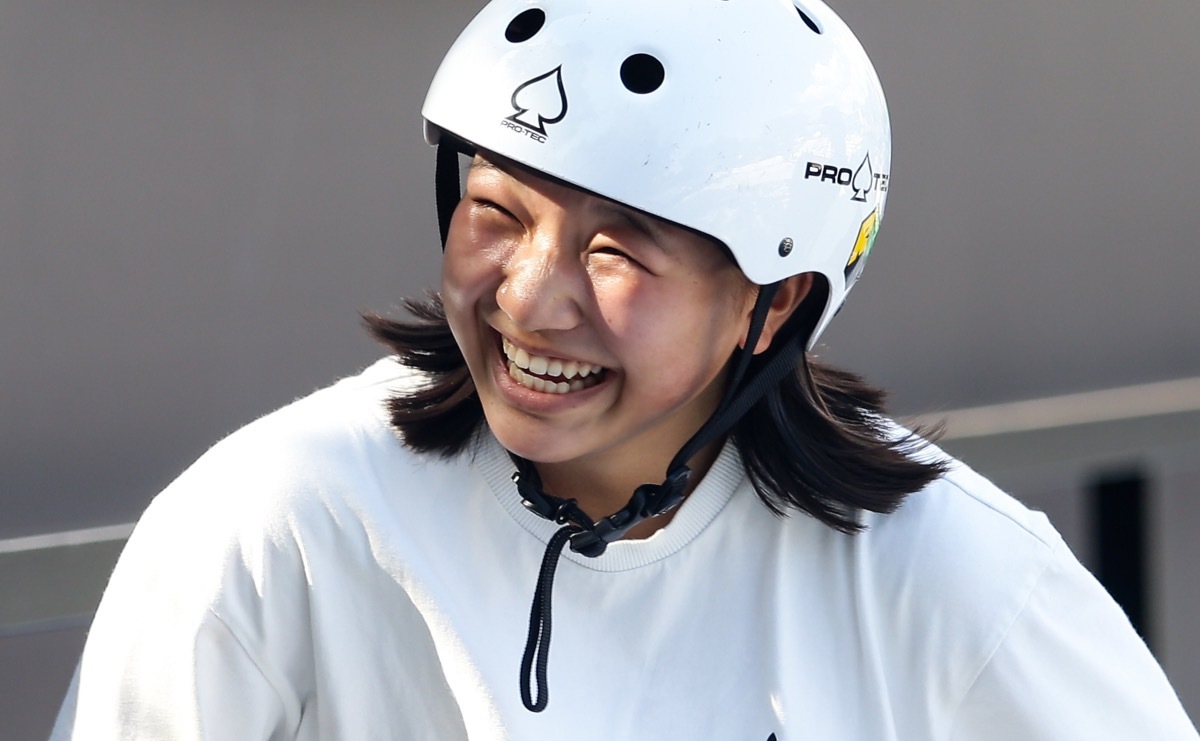 世界ランキング1位の西矢椛 ©︎David/World Skate