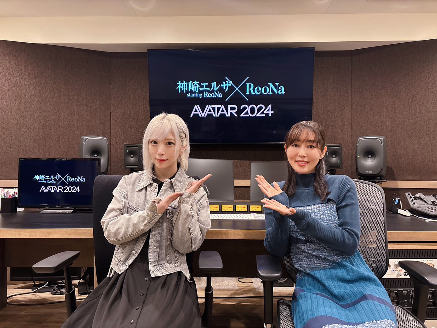 （左）ReoNa（右）日笠陽子