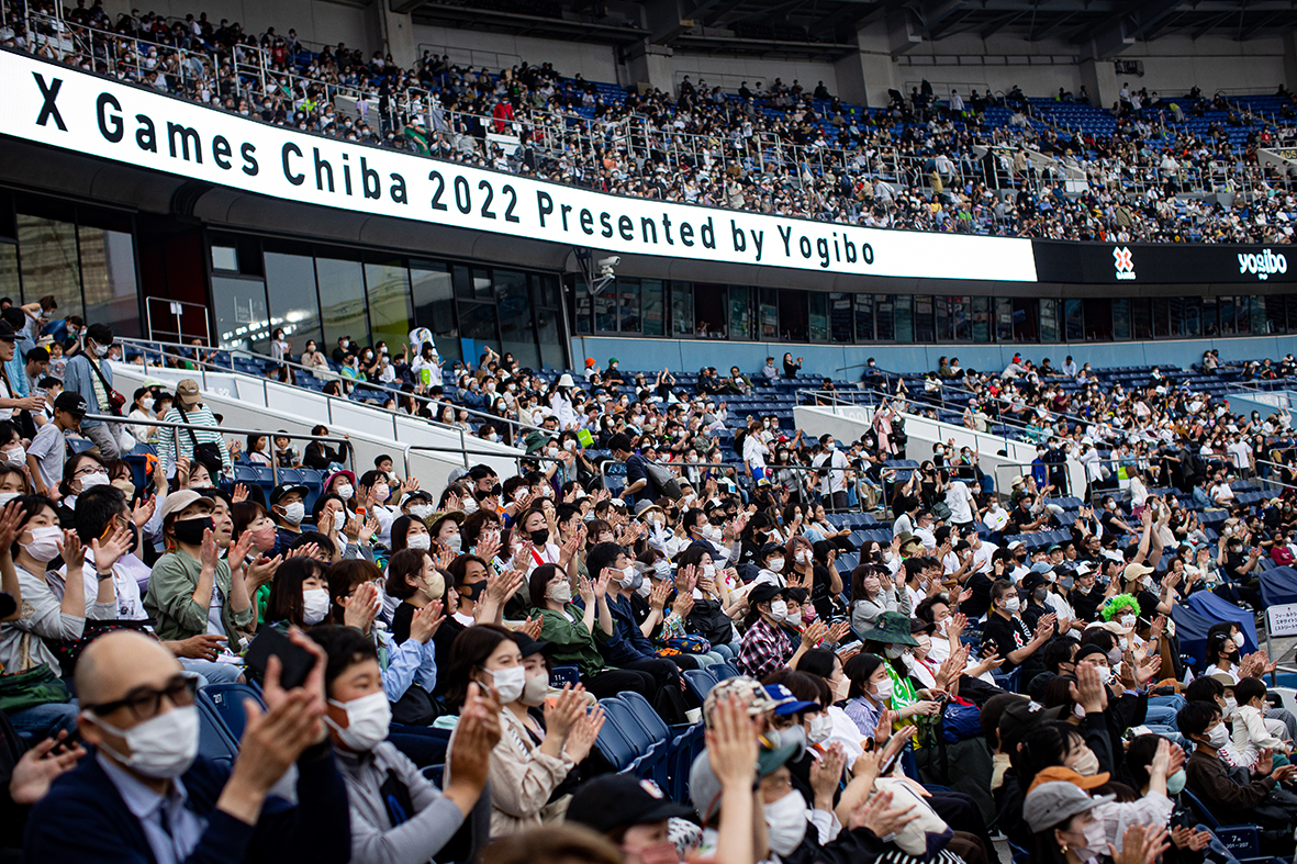 3日間のべ4万人の大観衆が集まった2022年大会 Hikaru Funyu / ESPN Images