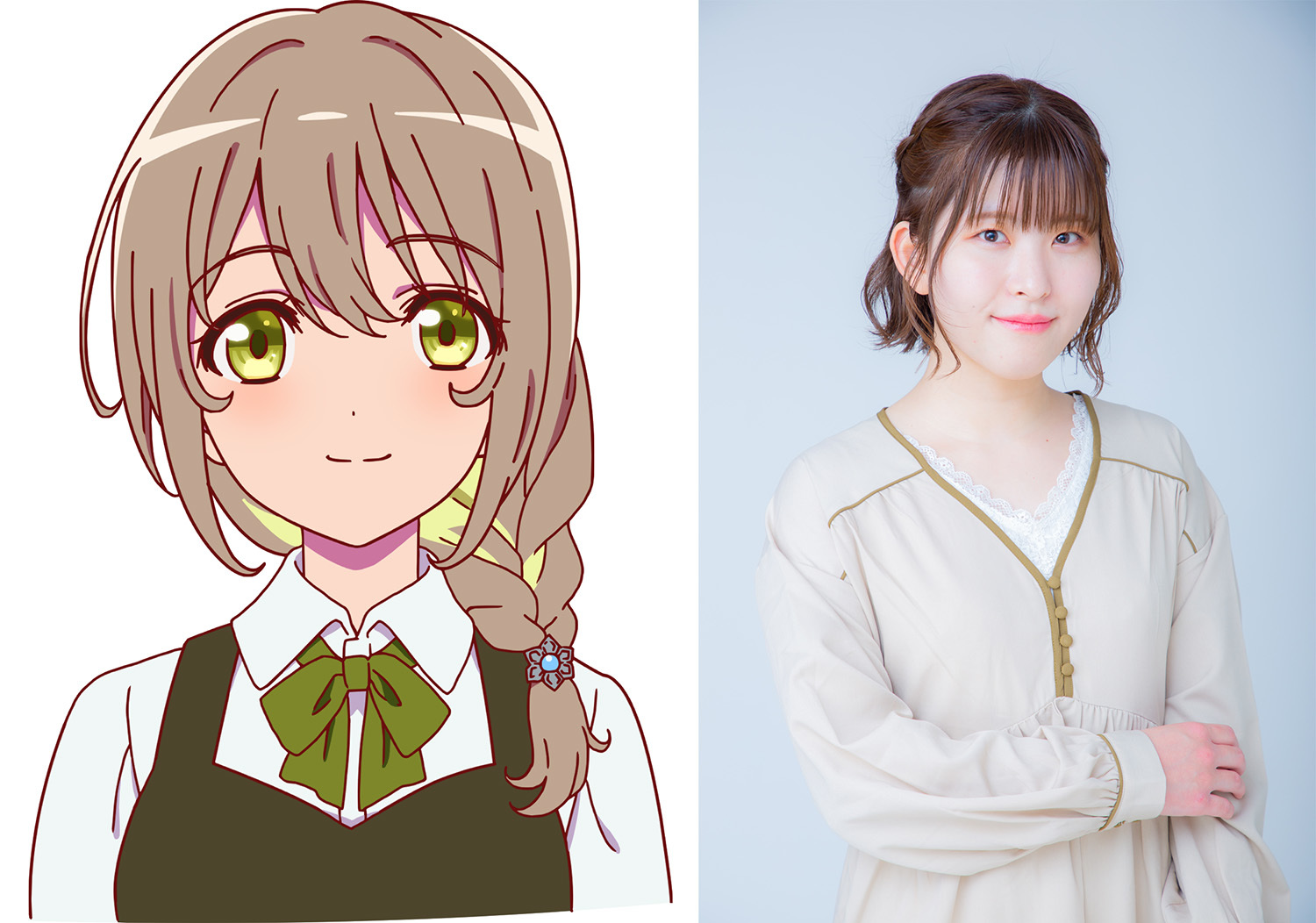 大谷穏花（おおたに　のどか）役：石見舞菜香 （C）なれなれプロジェクト/菜なれ花なれ製作委員会