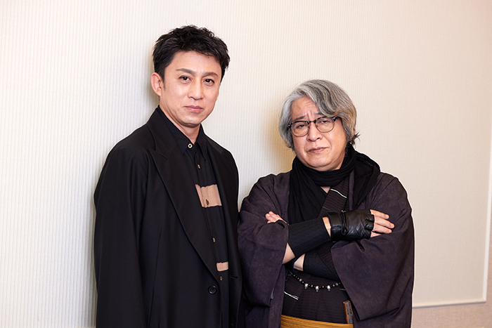 （左から）松本幸四郎、京極夏彦