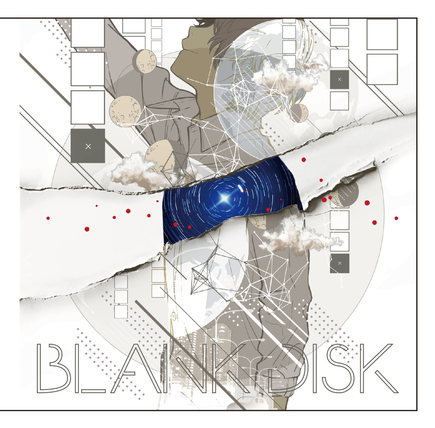 BLANK DISK 　illustration：みっ君