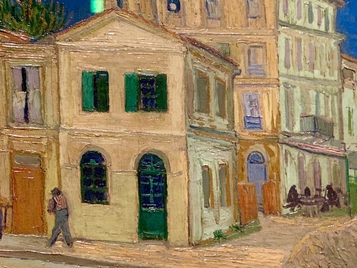 フィンセント・ファン・ゴッホ《黄色い家（通り）》（部分）、1888年9月、ファン・ゴッホ美術館（フィンセント・ファン・ゴッホ財団）