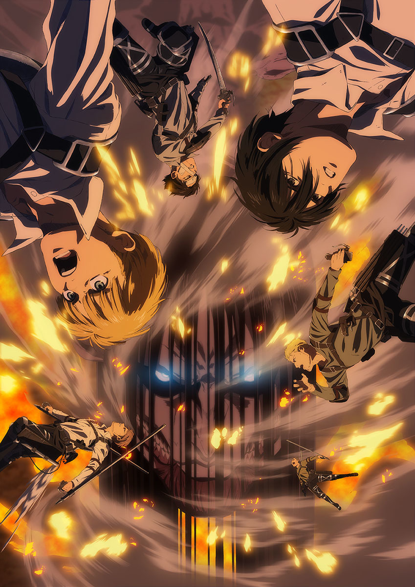 TVアニメ『「進撃の巨人 The Final Season完結編』キービジュアル  (C)諫山創・講談社／「進撃の巨人」The Final Season製作委員会