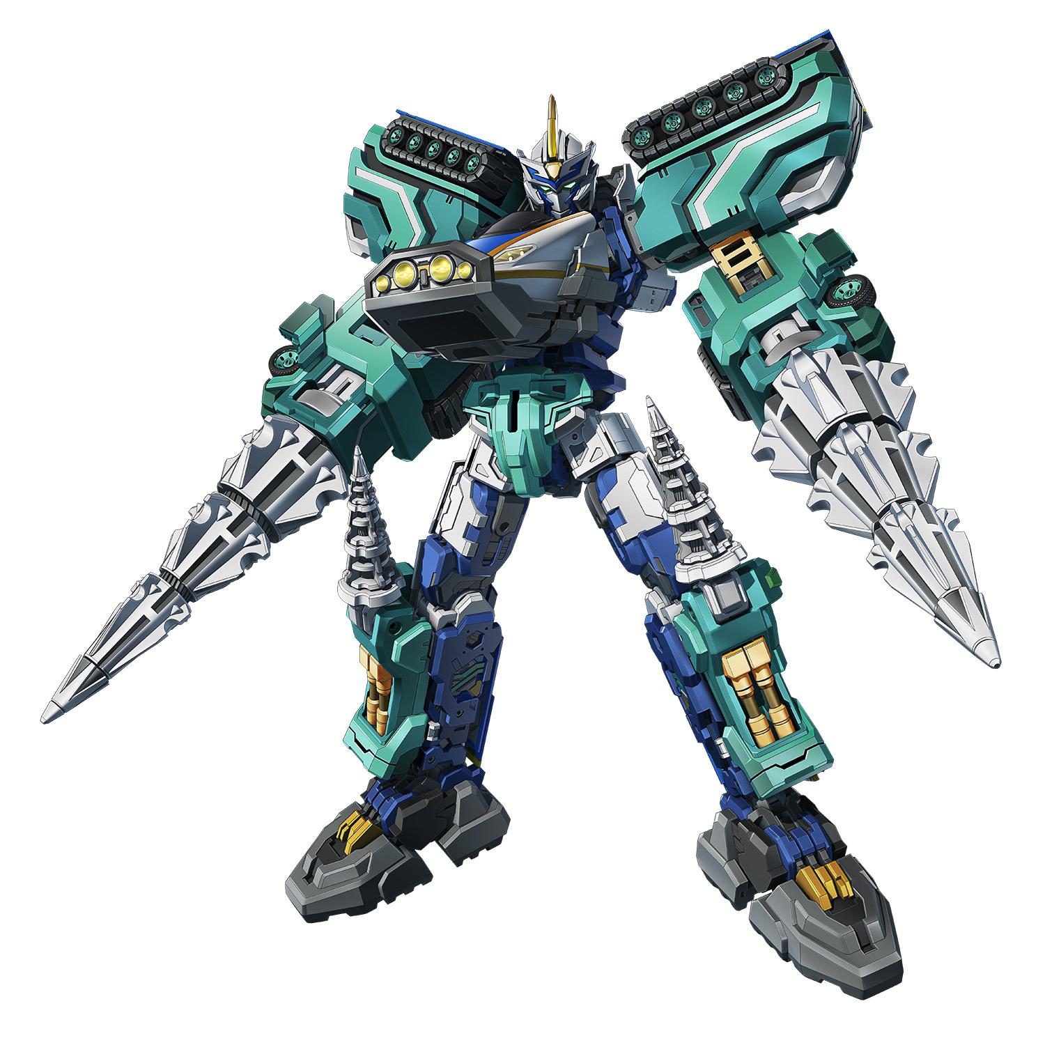 シンカリオンＥ７かがやきドリルフォーム （C）プロジェクト シンカリオン・JR-HECWK/ERDA