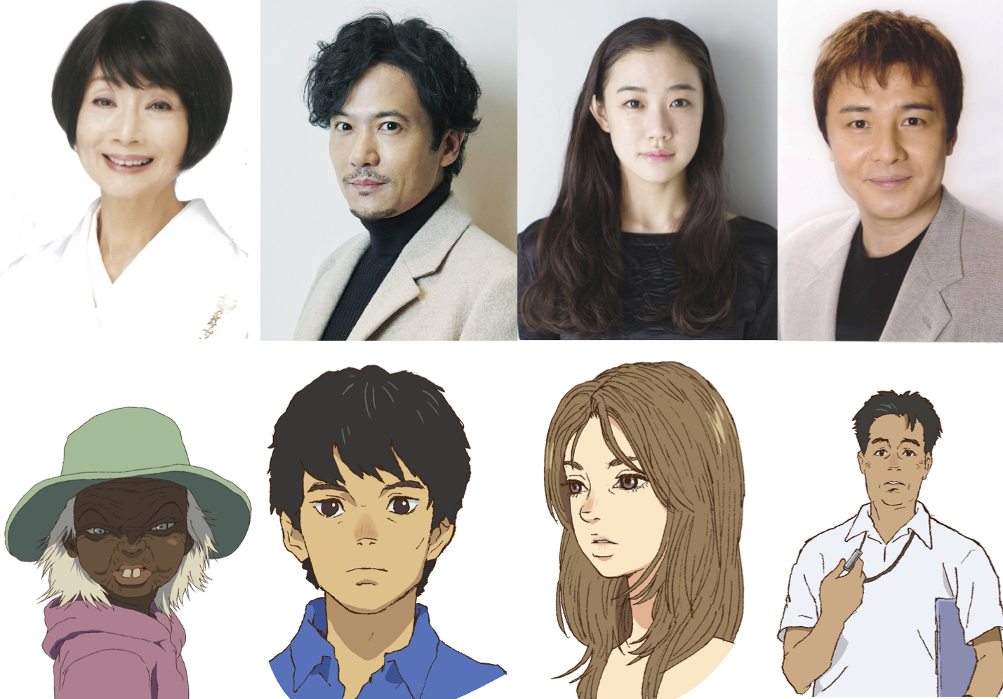 劇場版アニメ『海獣の子供』追加声優キャストに稲垣吾郎・蒼井優・渡辺徹・富司純子が決定 | SPICE - エンタメ特化型情報メディア スパイス