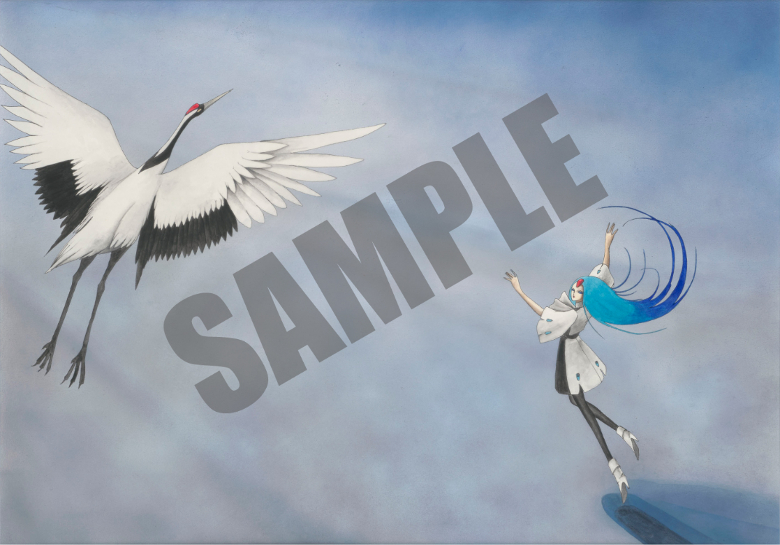 「WHITE EATTA」原画（1985年）