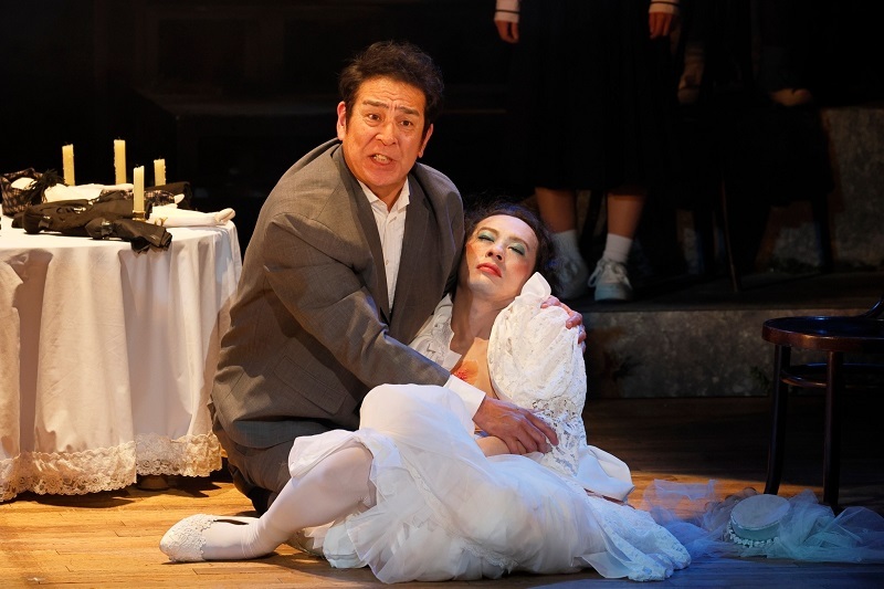 渡辺えり古稀記念公演『りぼん』 　　　　　　　　　撮影：横田敦史