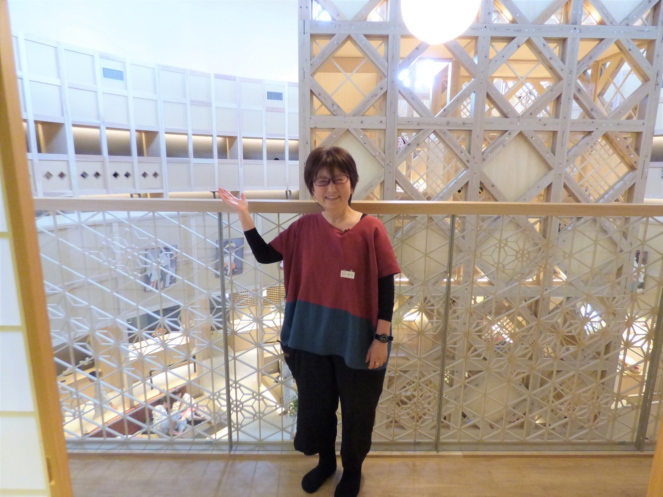柿市久子さん。お客さんからの愛称は「カッキー」