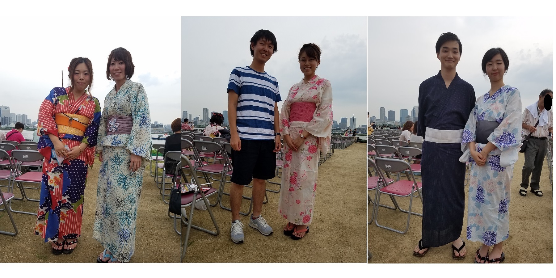 会場にて発見！浴衣美人＆美男のみなさま