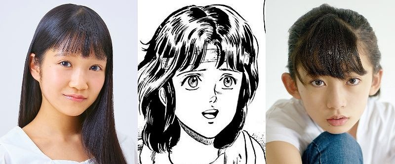 リン：山﨑玲奈（左）／近藤 華（右）（Wキャスト） 　（C)武論尊・原哲夫／コアミックス 1983 版権許諾証GS-111