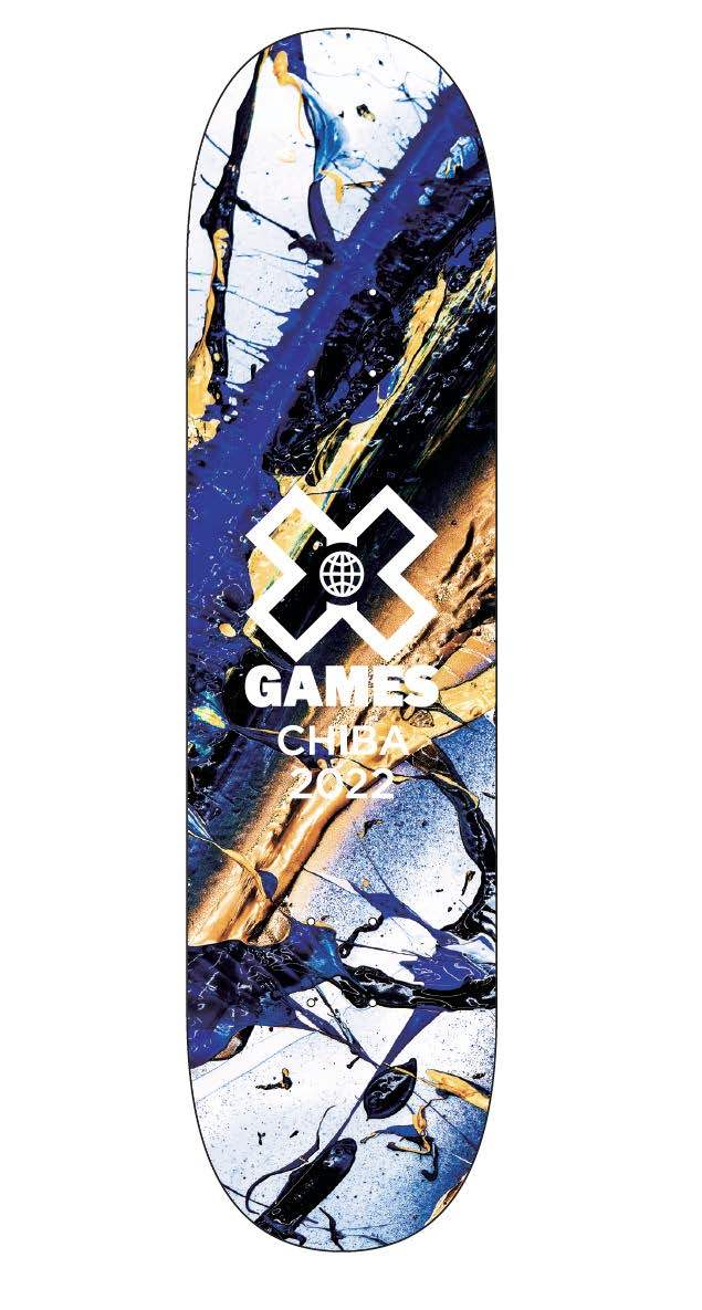 X Games Chiba 2022』の大会ビジュアルを山口歴が書き下ろし