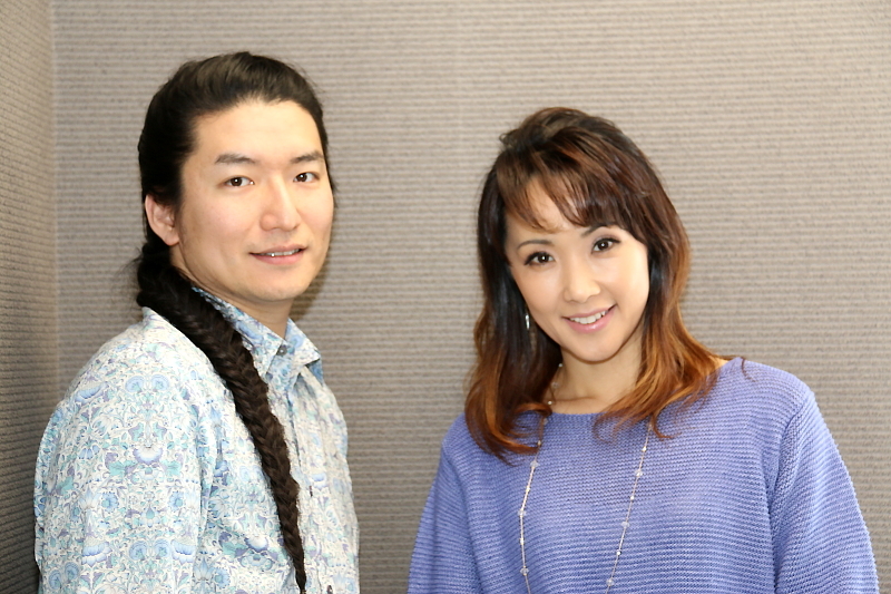 左：市川洋二郎　右：濱田めぐみ