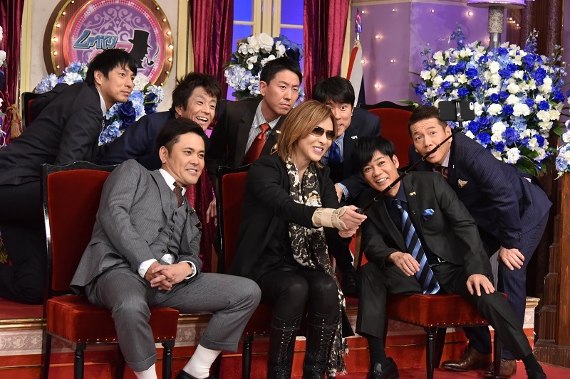 YOSHIKI (C)日本テレビ『しゃべくり007 SP』