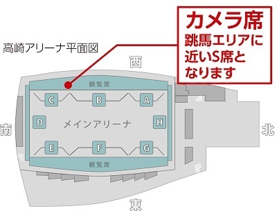 『第79回全日本体操個人総合選手権』が行われる高崎アリーナ（群馬県高崎市）